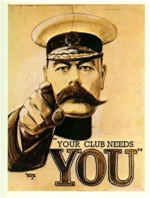 Your club needs you